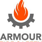 Armour Fire Safety Logo Vector