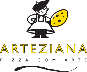 Arteziana Pizza Logo Vector