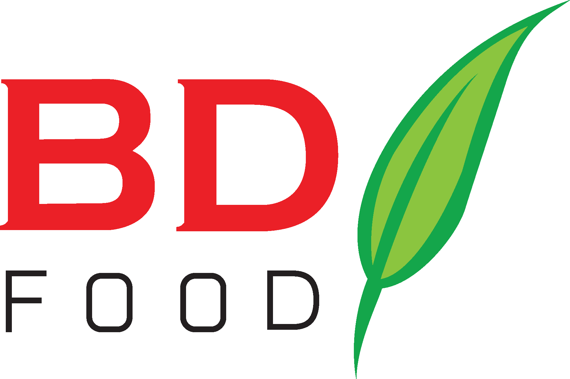 BD Food Logo Vector