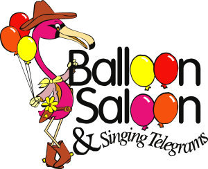 Balloon Saloon & Singing Telegrams Logo Vector