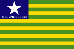 Bandeira Piaui Logo Vector