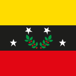 Bandera Estado Tachira Logo Vector