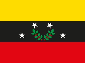 Bandera Estado Tachira Logo Vector