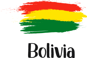 Bolivia Brush Logo Vector