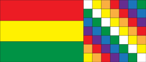 Bolivia Wiphala Logo Vector