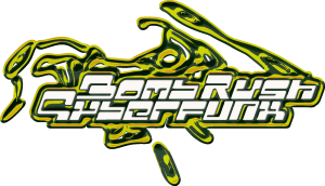 Bomb Rush Cyberfunk Logo Vector
