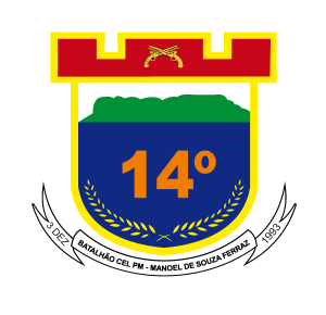 Brasão 14º BPM PMPE Logo Vector