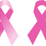 Breast Cancer Ribbon Logo Vector