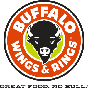 Buffalo Wings & Rings Logo Vector
