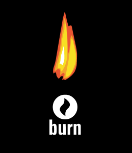 Burn Logo Vector