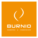 Burnio marketing en communicatie Logo Vector