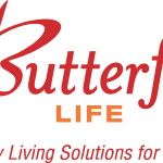 Butterfly Life Logo Vector