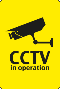 CCTV IN OPERATION SIGN Logo Vector