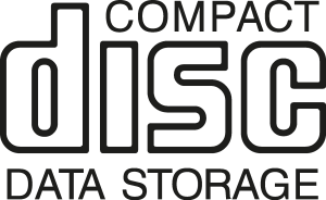 CD Data Storage Logo Vector