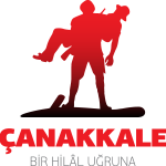 Canakkale Bir Hilal Uğruna Logo Vector