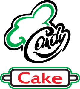 Candy Cake Logo Vector