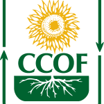 Certified CCOF Organic Logo Vector