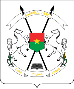 Coat Of Arms Of Burkina Faso Logo Vector