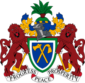 Coat Of Arms Of Gambia Logo Vector