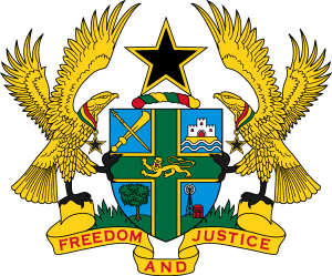 Coat Of Arms Of Ghana Logo Vector