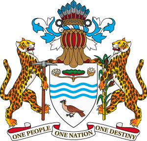 Coat Of Arms Of Guyana Logo Vector