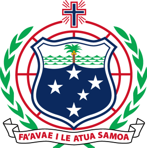 Coat Of Arms Of Samoa Logo Vector