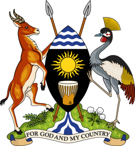 Coat Of Arms Of The Republic Of Uganda Logo Vector