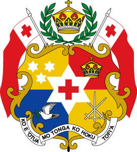 Coat Of Arms Of Tonga Logo Vector