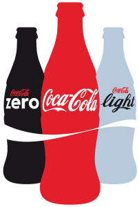 Coca Cola Zero, Light Logo Vector