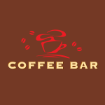 Coffee Bar Logo Vector