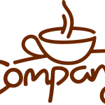 Company Coffee Cup Logo Vector