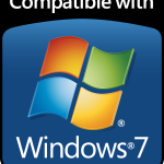 Compatible with Windows 7 Logo Vector