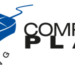 Computer Plaza Logo Vector