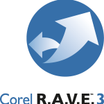 Corel R.A.V.E. 3 Logo Vector