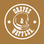 Crepes & Waffles Logo Vector