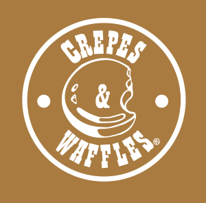 Crepes & Waffles Logo Vector