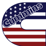 Cummins American USA Logo Vector