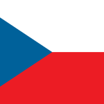 Czech Republic flag Logo Vector