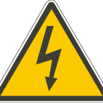 DANGER ELECTRICITY SIGN Logo Vector