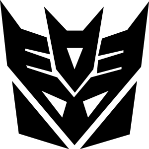 Decepticon G1 Logo Vector