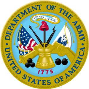 Department Of The Army Crest Logo Vector
