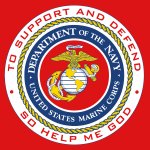 Department Of The Navy U.S. Marine Corps Logo Vector