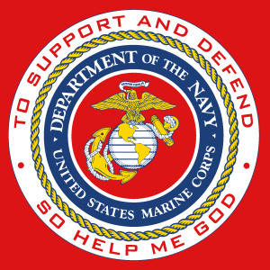 Department Of The Navy U.S. Marine Corps Logo Vector
