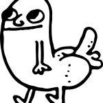 Dickbutt Logo Vector