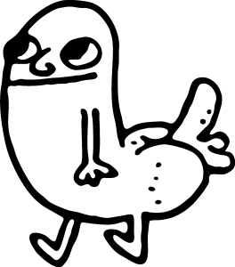 Dickbutt Logo Vector