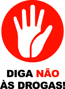 Diga Nгo Аs Drogas Logo Vector