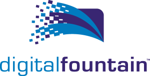 Digital Fountain Logo Vector