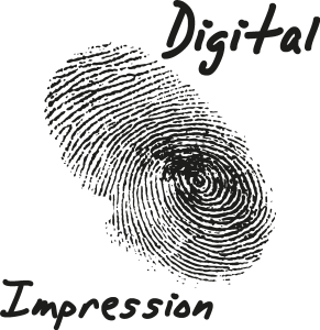 Digital Impression Logo Vector