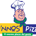 Dinnos Pizza Logo Vector