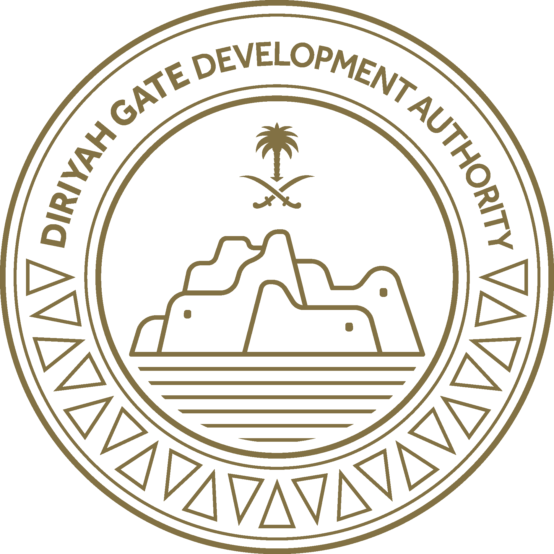 Diriyah Gate Development Authority Logo Vector